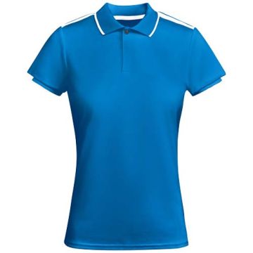 Tamil sportowa koszulka damska polo z krótkim rękawem 150 g-m²-Królewski niebieski – Gift Design