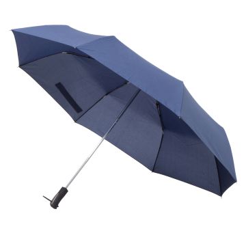 Składany parasol sztormowy Vernier, granatowy – Gift Design