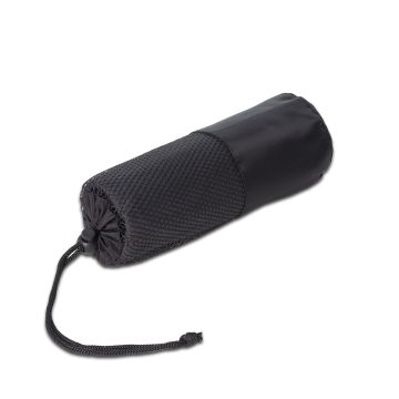 Ręcznik sportowy Sparky, czarny – Gift Design