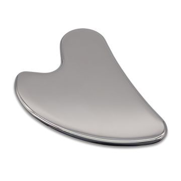 Gua Sha do masażu Glow, srebrny – Gift Design