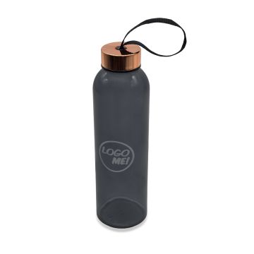 Butelka szklana Lux 500 ml, złoty – Gift Design