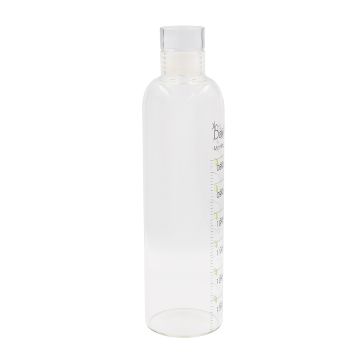 Butelka ze szkła borokrzemowego Wimbledon 550 ml, transparentny – Gift Design