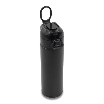 Kubek termiczny Mallock 500 ml, czarny – Gift Design