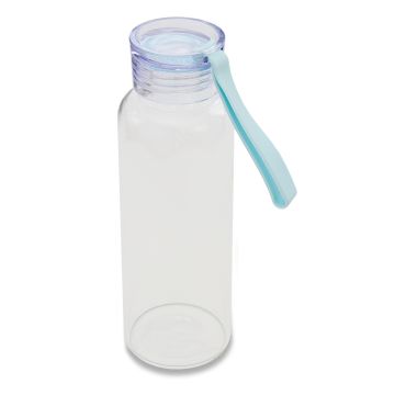 Butelka szklana Azure 500 ml, transparentny – Gift Design