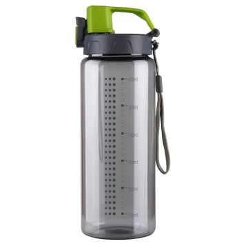 Bidon Feelsogood 700 ml, zielony-szary – Gift Design
