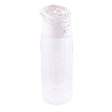 Bidon Mint 700 ml, biały-transparentny – Gift Design