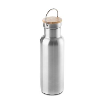 Butelka termiczna Malmo 500 ml, srebrny – Gift Design