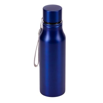 Bidon stalowy Fun Tripping 700 ml, niebieski – Gift Design