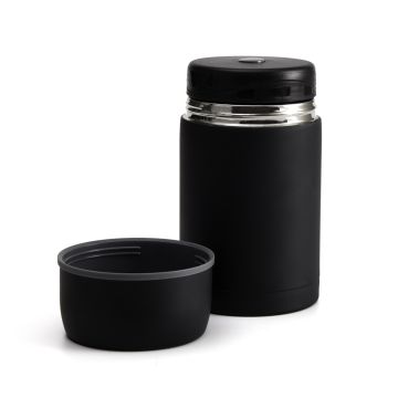 Pojemnik próżniowy Termo 800 ml, czarny – Gift Design