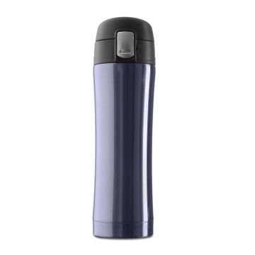 Kubek termiczny Secure 400 ml, grafitowy – Gift Design