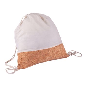Plecak korkowy Alfena, beżowy – Gift Design