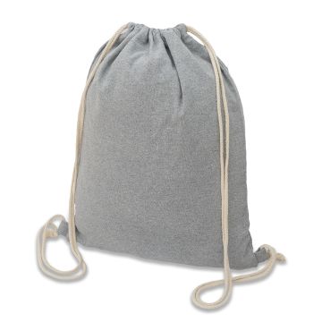Plecak bawełniany 340g-m2 Preston, szary – Gift Design