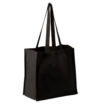 Torba bawełniana Eco-Style, czarny – Gift Design