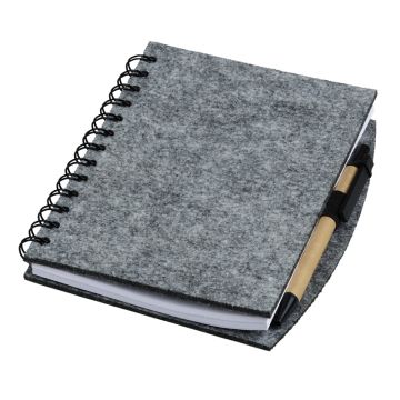 Notes z filcu Felt Now, szary – Gift Design