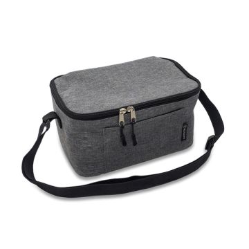 Torba termoizolacyjna na lunch RPET Gabro, szary – Gift Design