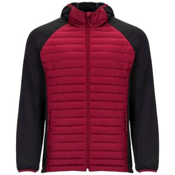 Minsk hybrydowa ocieplana kurtka unisex-Czerwony – Gift Design