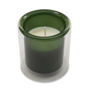 Świeca zapachowa w szkle Glasen, ciemny zielony – Gift Design