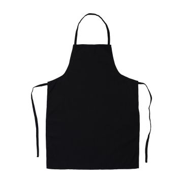 Fartuch bawełniany 200 gsm Elgusto, czarny – Gift Design
