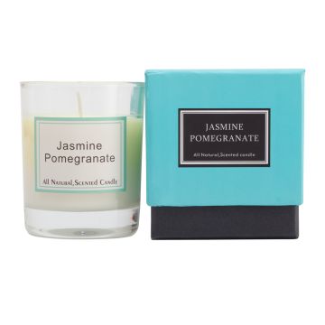 Świeca zapachowa, niebieski – Gift Design