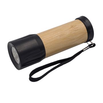 Latarka LED Baldo, brązowy – Gift Design