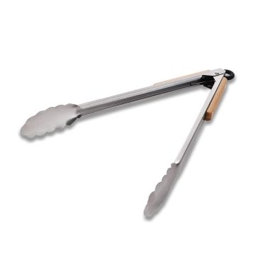 Szczypce do grilla BBQ Master, srebrny – Gift Design