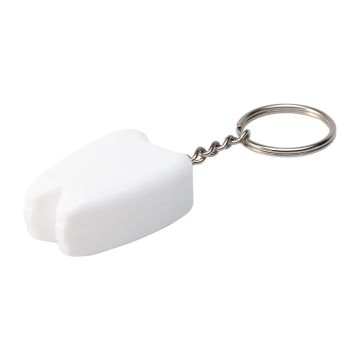 Brelok Toothy z nicią dentystyczną, biały – Gift Design