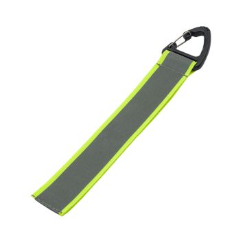 Przywieszka z karabińczykiem Flashy, srebrny – Gift Design