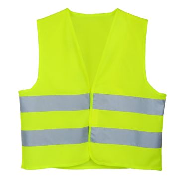 Dziecięca kamizelka odblaskowa, żółty – Gift Design