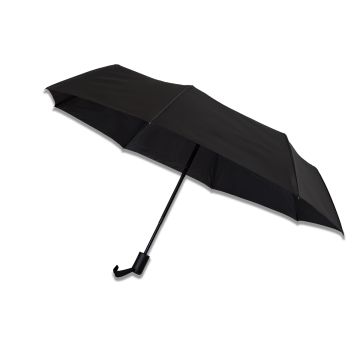 Składany parasol Moray, czarny – Gift Design