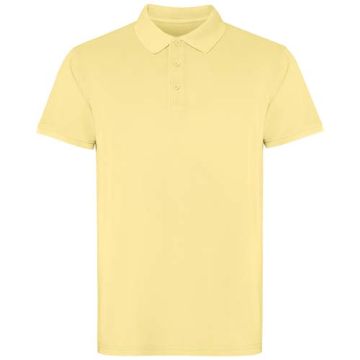 Austral koszulka polo unisex z krótkim rękawem 200 g-m²-Żółty – Gift Design
