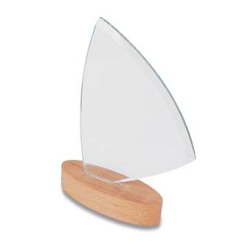 Trofeum Navegar, transparentny – Gift Design