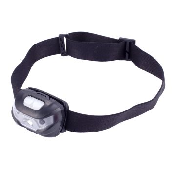 Latarka czołowa Sensor, czarny – Gift Design