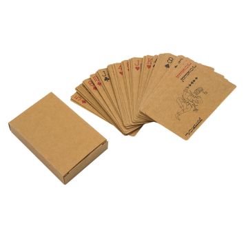 Karty do gry Jack, brązowy – Gift Design