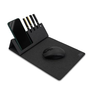 Podkładka pod myszkę Pedro, czarny – Gift Design