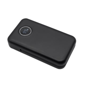 Power bank 10000 mAh Wolti, czarny – Gift Design