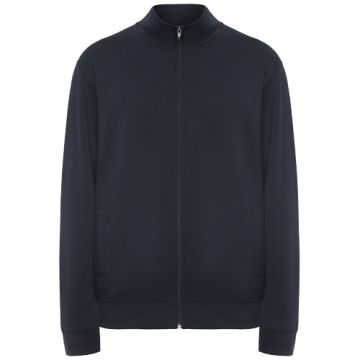 Ulan bluza unisex z zamkiem błyskawicznym na całej długości 280 g-m²-Granatowy – Gift Design