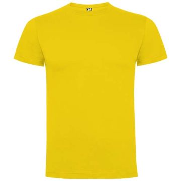 Dogo koszulka męska premium z krótkim rękawem 165 g-m²-Żółty – Gift Design