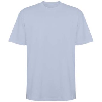 Koszulka Bull, unisex, oversize, z krótkim rękawem 210 g-m²-Błękit zen – Gift Design
