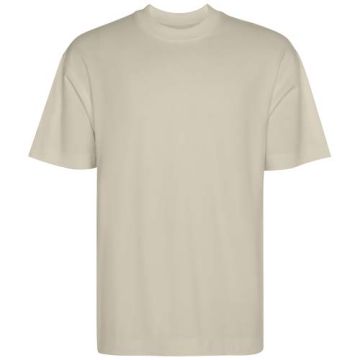 Chow - koszulka unisex z krótkim rękawem, fason oversize-Piaskowy – Gift Design