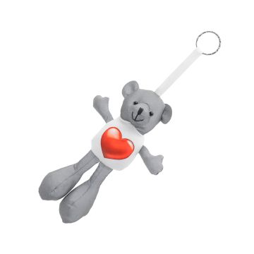 Brelok Teddly, biały – Gift Design