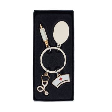 Brelok Esculap, srebrny – Gift Design