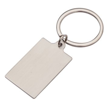 Brelok metalowy Visibile, srebrny – Gift Design