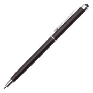 Długopis plastikowy Touch Point, czarny – Gift Design
