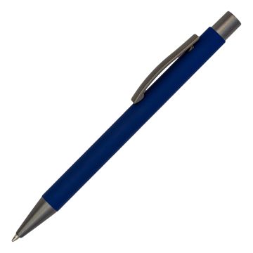 Długopis aluminiowy Eken, granatowy – Gift Design