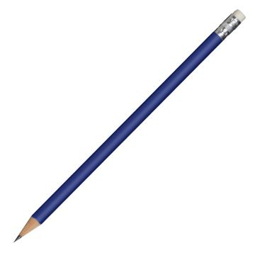 Ołówek drewniany, granatowy – Gift Design