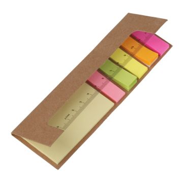 Zestaw memo, brązowy – Gift Design