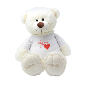 Duży miś Bubu, ecru – Gift Design