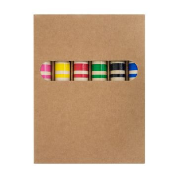 Zestaw kredek jumbo Grandissi, beżowy – Gift Design