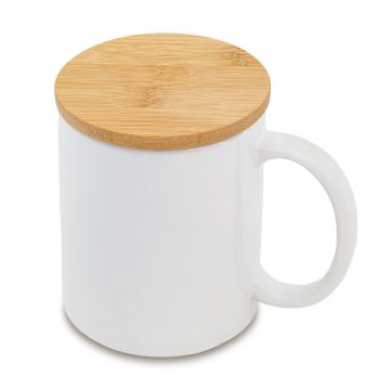 Kubek ceramiczny Lund, biały – Gift Design