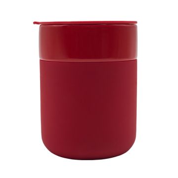 Kubek ceramiczny Caldo 370 ml, czerwony – Gift Design